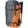 Lowepro LP37230-PWW Powder BP 500 AW Zaino Outdoor per Trekking Invernale, Escursionismo, Capiente per Attrezzatura Photo/Video,DSLR/Mirrorless/Lenses e Accessori Personali, Grigio/Arancio