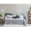 Oedim Testiera per letto in PVC, stampa digitale, rami, 115 x 60 cm, testiera originale ed economica