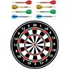 lrsweetdesign Darts - Decorazione per torta di compleanno, 20 cm, colore: Oblate Premium