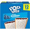 Pop Tarts Kellogg's Pop-Tarts - Tostapane pasticcini, mirtilli satinati, confezione da 12