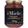 èMiele - Miele biologico Italiano di Castagno, 1000 gr, raccolto in Valchiusella - Piemonte - Italia