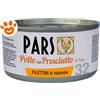 Pars Dog & Cat Filettini al Naturale Pollo con Prosciutto di Pollo 32 - Lattina Da 85 Gr