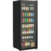 METRO Professional Frigorifero per Bevande GSC4240 con Porta in Vetro, 237 L, 110 W, 220-240 V, Illuminazione a LED, 6 Ripiani Regolabili, con Serratura