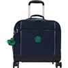 Kipling New Storia, Borsa Grande con Ruote Unisex - Adulto, Blue Green Bl, Taglia Unica