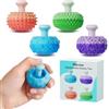 Bambebe Set di 4 Fidget Toys in Silicone - Giocattoli sensoriali antistress per bambini adulti, allevia autismo ADHD ansia, texture divertente, regalo idea regalo di Natale (Multicolor)