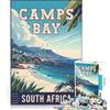 JIANGENNF Puzzle per ragazzi da 1000 pezzi con Camps Bay in Sudafrica, gioco educativo, migliora la memoria, regalo di compleanno, regalo 38x26cm