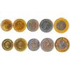 Hobby of Kings Set di 5 monete dal Bahrain. 5, 10, 25, 50, 100 Fils. 2009-2019