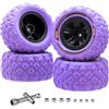 GOUP RC GOUPRC - Set di 4 pneumatici esagonali RC da 12 mm, 3,26 x 1,67 pollici, 4 pezzi, accessori per auto 1/14 1/16 RC Car Crawler Buggy Truck
