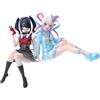 Zhongkaihua KAnge Figura Statua 13cm Carino Kawaii Ame-chan Doppia Coda di Cavallo Anime Bellezza Figura Ragazza Posizione Seduta Modello PVC Ornamenti Desktop
