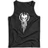 DRAGOWA Skull canotta da uomo, nero 160g/m2,