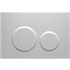 Wunderbad Placca di comando in argento opaco, compatibile con Geberit Sigma UP 320, 1 pezzo