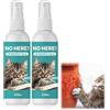 MagiSel 2pc Spray Repellente per Gatti, Spray Disabituante per Gatti, Repellente Gatti e Spray AntiGraffio per Gatti Divano, Uso Interno ed Esterno, Protezione del Divano e Mobili, Ideale per Casa e Giardino