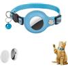SWHC Localizzatore GPS per Gatto, Collare per Cani Senza Abbonamento | Cat Tracker con Posizionamento Ausiliario, Cronologia delle posizioni, Compatibile con IOS & Android, IPX5 impermeabile