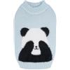 FANSU Maglioncino Cane, Inverni Caldo Maglione Cane, Lavorato a Maglia Maglioncino per Cani e Gattino, Felpa Vestiti Gatto Cucciolo Taglia Media Cani di Taglia Grande (Azzurro cielo,M)