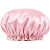 Glamza Cuffia da doccia impermeabile di lusso, rosa, 1 unità