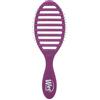 Wet Brush Speed Dry Hair Brush - Spazzola da design ventilato e morbide setole HeatFlex, per asciugare con phon, manico ergonomico gestisce i grovigli, accessori per capelli, viola (Purple Frost)