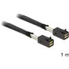 Delock SAS Kabel Delock Mini SAS HD x 4 36Pin SFF 8643 St/St 1.00m [83387]