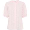 BRAX Style VEA Embroidery Allover Camicia da Donna, 87 Dusty Rose, 46