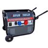 GrecoShop Gruppo elettrogeno/Generatore di corrente 2300W - 220/380V avviamento elettrico con ruote (Cod.4068)