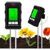 LWMTT 6 in 1 Misuratore del Suolo, Tester per Il Suolo,Soil Tester Giardinaggio,Fertilità del Suolo/umidità/PH/Temperatura/Luce Solare/umidità Ambientale,per Giardinaggio,Prato,Agricoltura