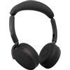 Jabra Evolve3 65 Flex - Cuffie wireless ultraleggere con doppia porta USB-A e cancellazione attiva del rumore (ANC) | Certificate per piattaforme UC | Senza base di ricarica