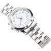 ACOGEDO Talking Orologio per Cieco e Ipovedenti con Voce Forte e Allarme in Banda Elastica in Acciaio Inossidabile - Orologio Polso Analogico Set Facile per Anziani