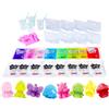 Simba - Jelly Gelz Fairy, Kit Creativo con 8 stampi a Tema Fate e 8 bustine di Gel colorato, +6 Anni, 106322724