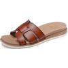 Skechers Desert Kiss Low Peak Look - Sandali a Ciabatta da Donna, Chestnut,