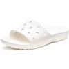 Crocs Classic Crocs Slide, Ciabatte Unisex - Adulto, Bianco, 45/46 EU