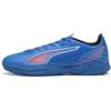 Puma Scarpe da Calcio Unisex Ultra 6 Play TT, Ultra Blue Puma White Glowing Red, 46 EU