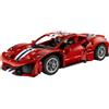 LEGO Technic 42235 Auto Ferrari 488 PISTA, Macchina Giocattolo con Motore V8, St