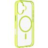cellularline - Iconic Mag - Custodia trasparente iphone 17 - Bordi Colorati - Ring magnetico colorato - Compatibile con ecosistema Magsafe