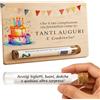METACREART Biglietto Auguri Compleanno legno Divertente Per Soldi, Buono Regalo, Gift Card E Buoni Amazon Regalo, Happy Birthday Originale Per Uomo Donna E Bambini