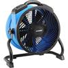 XPower Ventilatore ad alta prestazione industriale ad alta velocità per l'intera stanza, circolatore d'aria, ventilatore da pavimento multiuso a velocità variabile (Blu, FC-300 1600CFM)