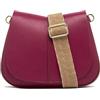 Gianni CHIARINI Pelle borsa a tracolla Helena Round Crossbody Bag Desert Flower viola