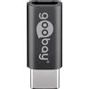 Goobay Adattatore da USB-C™ a USB 2.0 Micro-B, grigio