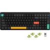 Nuphy Air96 V2 Tastiera meccanica sottile senza fili, QWERTY US, interruttore nero basalto Aloe