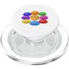 Cervelli in fuga Kawaii Rainbow Dumpling squishy Raviolo cutie tutti e box PopSockets PopGrip per MagSafe