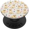 Labrador Retriever Lover Gifts Modello di cane Labrador Retriever Yellow Lab PopSockets PopGrip Adesivo