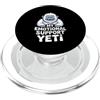 Emotional Support Yeti Do Not Pet Gifts Supporto emotivo Yeti PopSockets PopGrip per MagSafe