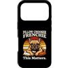 French Bulldog Funny Frenchie Custodia per iPhone 17 Pro Frenchie scelta di cuscini Questo è importante