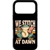 Frog Sewing Embroidery Tailoring Custodia per iPhone 17 Pro Max We Stitch At Dawn Frog - Ricamo da cucito