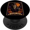 Halloween Costume Funny Spooky Season Halloween Spooky Dad Tarocchi Carta Vintage Divertente Halloween PopSockets PopGrip Adesivo