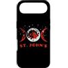 St John's Canada Flag Tees Custodia per iPhone Air Bandiera del Canada di San Giovanni