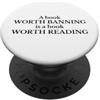The Civic Standard Leggi libri vietati Vale la pena leggere un libro che vale la pena di essere bandito PopSockets PopGrip Adesivo