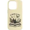 Book Lover Apparel HHWCo. Custodia per iPhone 14 Pro Un libro al giorno tiene lontana la realtà Lettura degli amanti dei libri