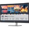 Dell S3221QSA 31.5 4K UHD (3840x2160) 1800R Monitor Curvo, 60Hz, VA, 4ms, AMD FreeSync, 99% sRGB, Altoparlanti integrati, DisplayPort, 2x HDMI, 3x USB, 3 Anni di Garanzia, Argento