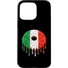 Paint Dripping Donut Lover Pop Art Herit Custodia per iPhone 15 Pro Max Ciambella Ciambella Bandiera Italia Orgoglio Italiano Amore Graffiti Drip