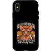 Sphynx Cat Hello I Live Here Too Humor Custodia per iPhone X/XS Ciao, vivo anche qui, so che non abbiamo incontrato gatto