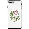 The Botany Bureau Custodia per iPhone 7 Plus/8 Plus Sensibile Pianta illustrazione Mimosa pudica